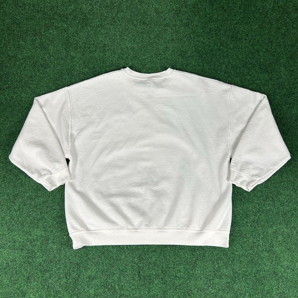 Playboy Tokyo Club Happy Hour Crewneck Sweatshirt White Pullover‎ Mens 2XL XXL - Picture 3 of 9
